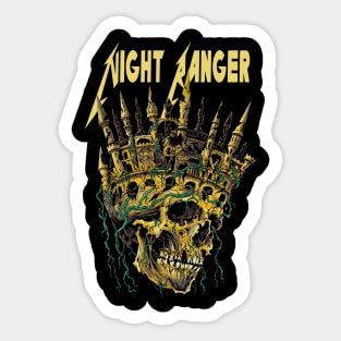 NIGHT RANGER MERCH VTG Sticker